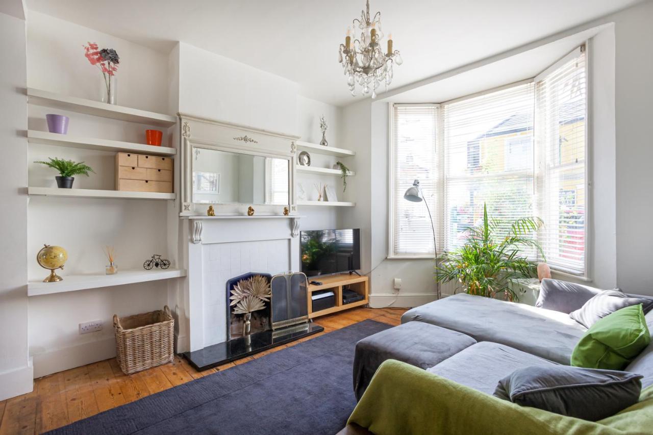 King Bd, Spacious 4Bd Victorian In Hove, 5 Mins From Beach! Villa Kültér fotó