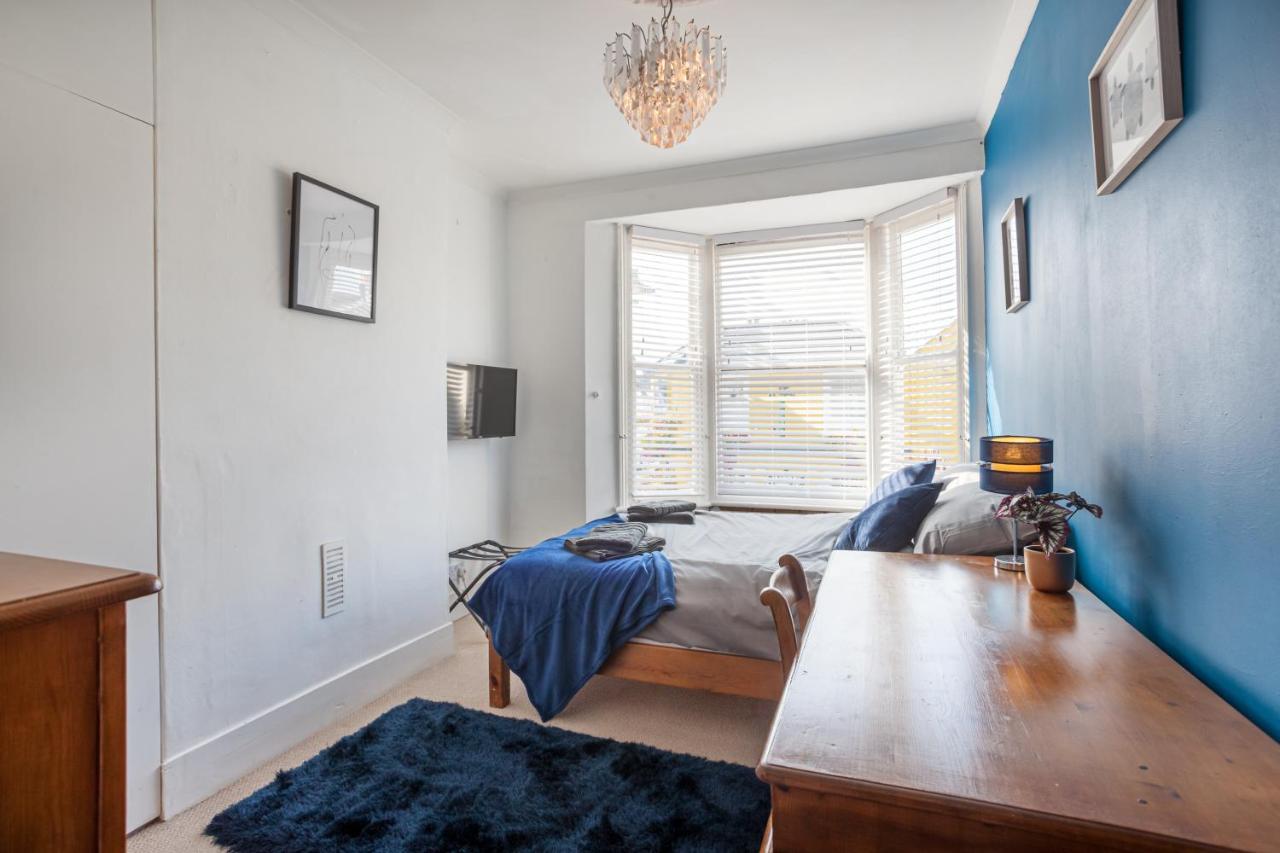 King Bd, Spacious 4Bd Victorian In Hove, 5 Mins From Beach! Villa Kültér fotó